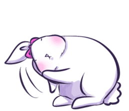 Whit Rabbit sticker #7835889