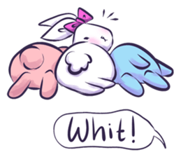 Whit Rabbit sticker #7835891