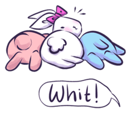 Whit Rabbit sticker #7835891