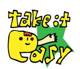 Let's enjoy it by simple English. sticker #7836242