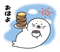 earless seals sticker sticker #7837612