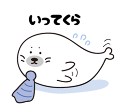 earless seals sticker sticker #7837614