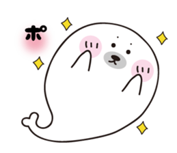 earless seals sticker sticker #7837622