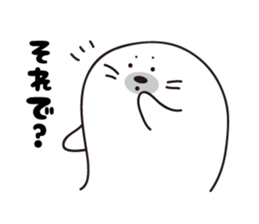 earless seals sticker sticker #7837624