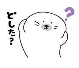 earless seals sticker sticker #7837625