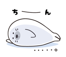 earless seals sticker sticker #7837632