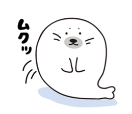 earless seals sticker sticker #7837633