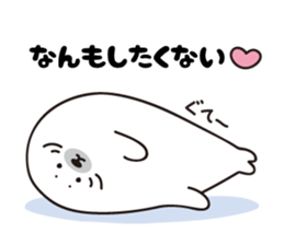 earless seals sticker sticker #7837634