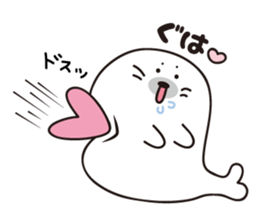 earless seals sticker sticker #7837638