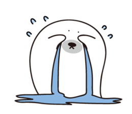 earless seals sticker sticker #7837641