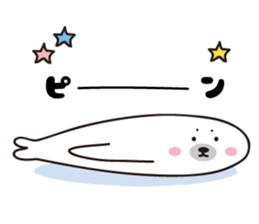 earless seals sticker sticker #7837643