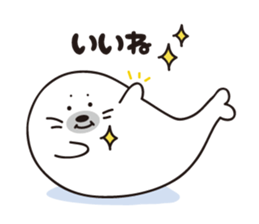 earless seals sticker sticker #7837645