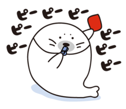 earless seals sticker sticker #7837647