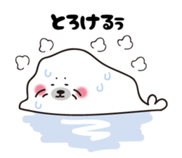 earless seals sticker sticker #7837651