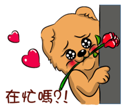 Three shining babies sticker #7837710