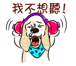 Three shining babies sticker #7837724