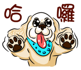 Three shining babies sticker #7837731