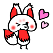 Mushroom fox sticker #7837780