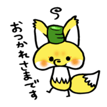 Mushroom fox sticker #7837803