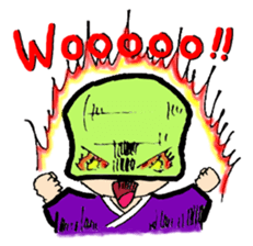 Komuso boy sticker #7837898