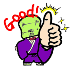 Komuso boy sticker #7837901