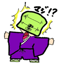 Komuso boy sticker #7837906