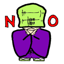 Komuso boy sticker #7837909