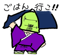 Komuso boy sticker #7837912