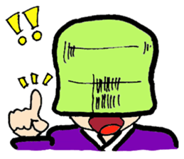 Komuso boy sticker #7837925