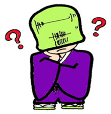 Komuso boy sticker #7837927