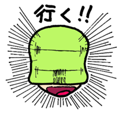 Komuso boy sticker #7837929