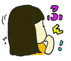 A cut girl sticker #7837992