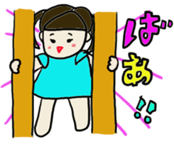 A cut girl sticker #7838008