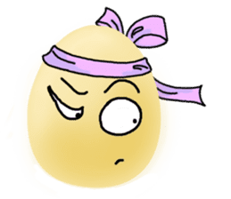 Mr.Egg. My eggs sticker #7838580