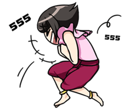 Ting Thai Ghost sticker #7839094