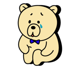 bear and a panda. sticker #7839293