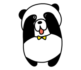 bear and a panda. sticker #7839296
