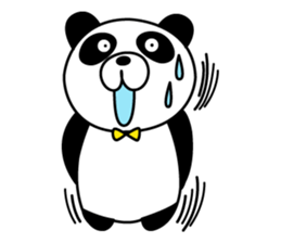 bear and a panda. sticker #7839297