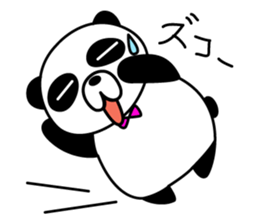 bear and a panda. sticker #7839314