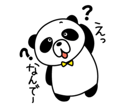 bear and a panda. sticker #7839316