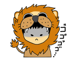 Kigurumi Animal collection sticker #7839616