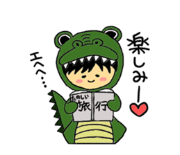Kigurumi Animal collection sticker #7839634