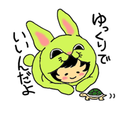 Kigurumi Animal collection sticker #7839640