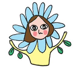 Vanilla on vacation. sticker #7839653