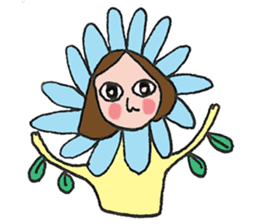 Vanilla on vacation. sticker #7839653