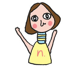 Vanilla on vacation. sticker #7839654