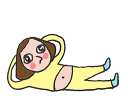 Vanilla on vacation. sticker #7839655