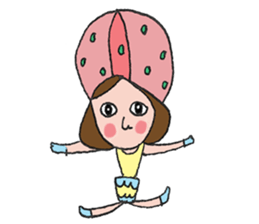 Vanilla on vacation. sticker #7839658