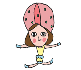 Vanilla on vacation. sticker #7839658