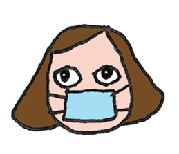 Vanilla on vacation. sticker #7839687